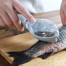 2 pcs Manual Fish Scale Remover Scales Scraper Household Kitchen Gadget With Lid Fish Scale Scraper Plastic Gadget For Scraping Fish Scales Scrape 2 pcs Manual Fish Scale Remover Scales Scraper Household Kitchen Gadget With Lid Fish Scale Scraper Plastic Gadget For Scraping Fish Scales Scrape